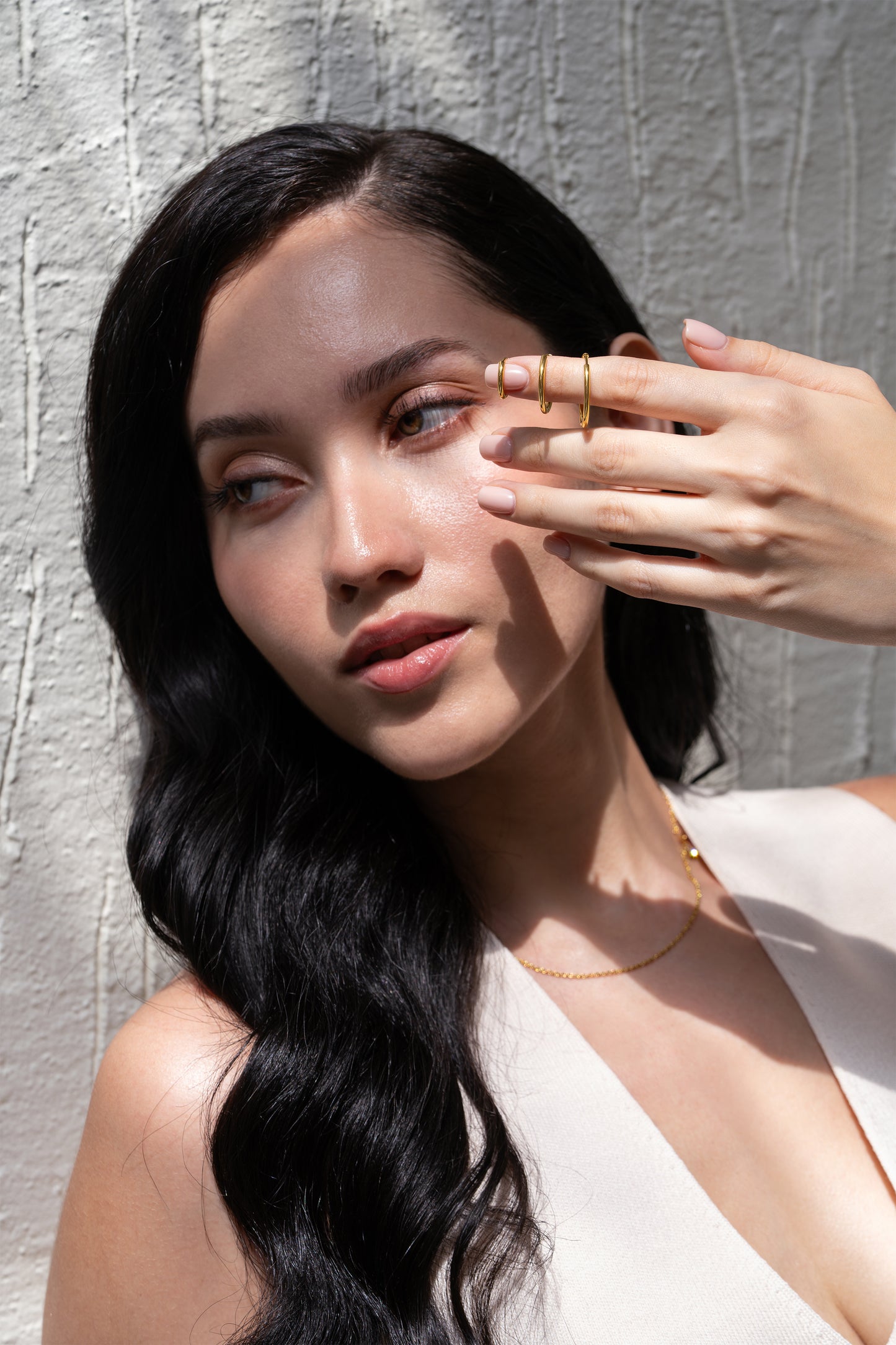 Gold Trio Hoop Set - 18K Gold Plated