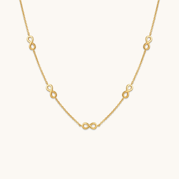 Endlessé Necklace – 18K Gold Plated