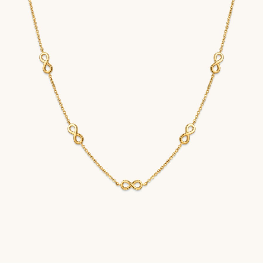 Endlessé Necklace – 18K Gold Plated image 1