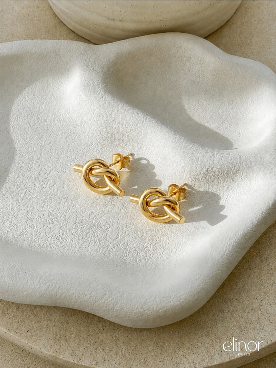 Evara Earrings – 18K Gold Plated image 2