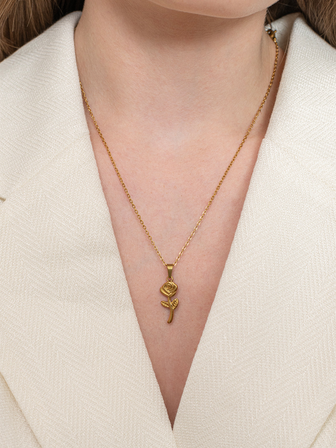 Propose Necklace - 18k Gold Plated image 4