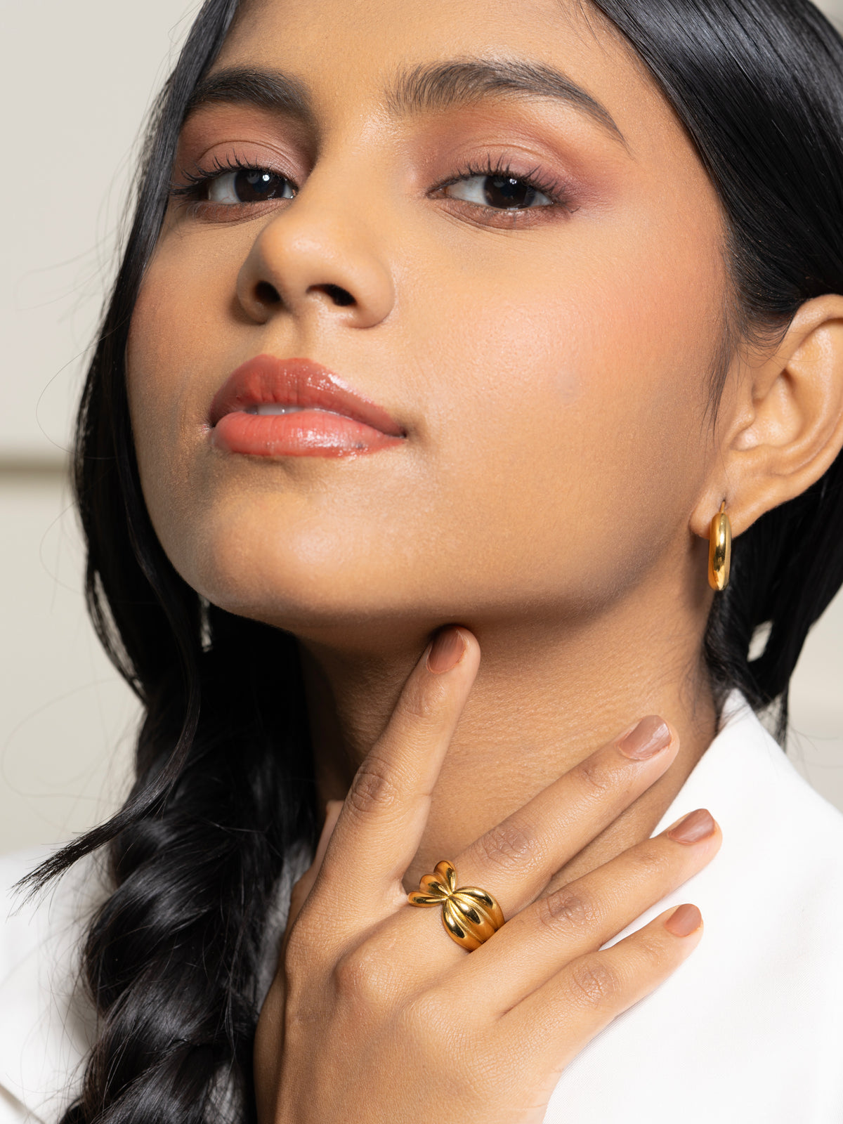 Yana Ring - 18K Gold Plated image 3