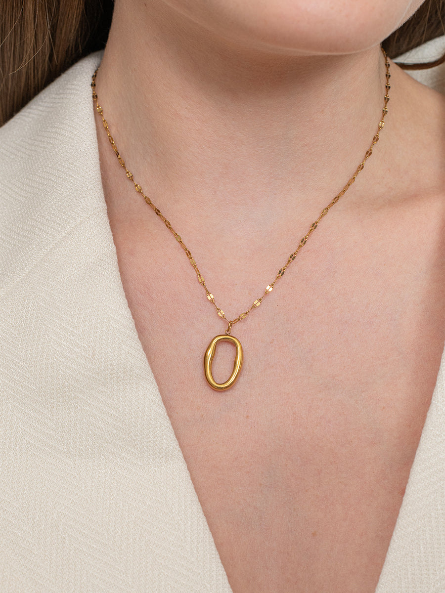 Oasis Necklace - 18k Gold Plated image 3