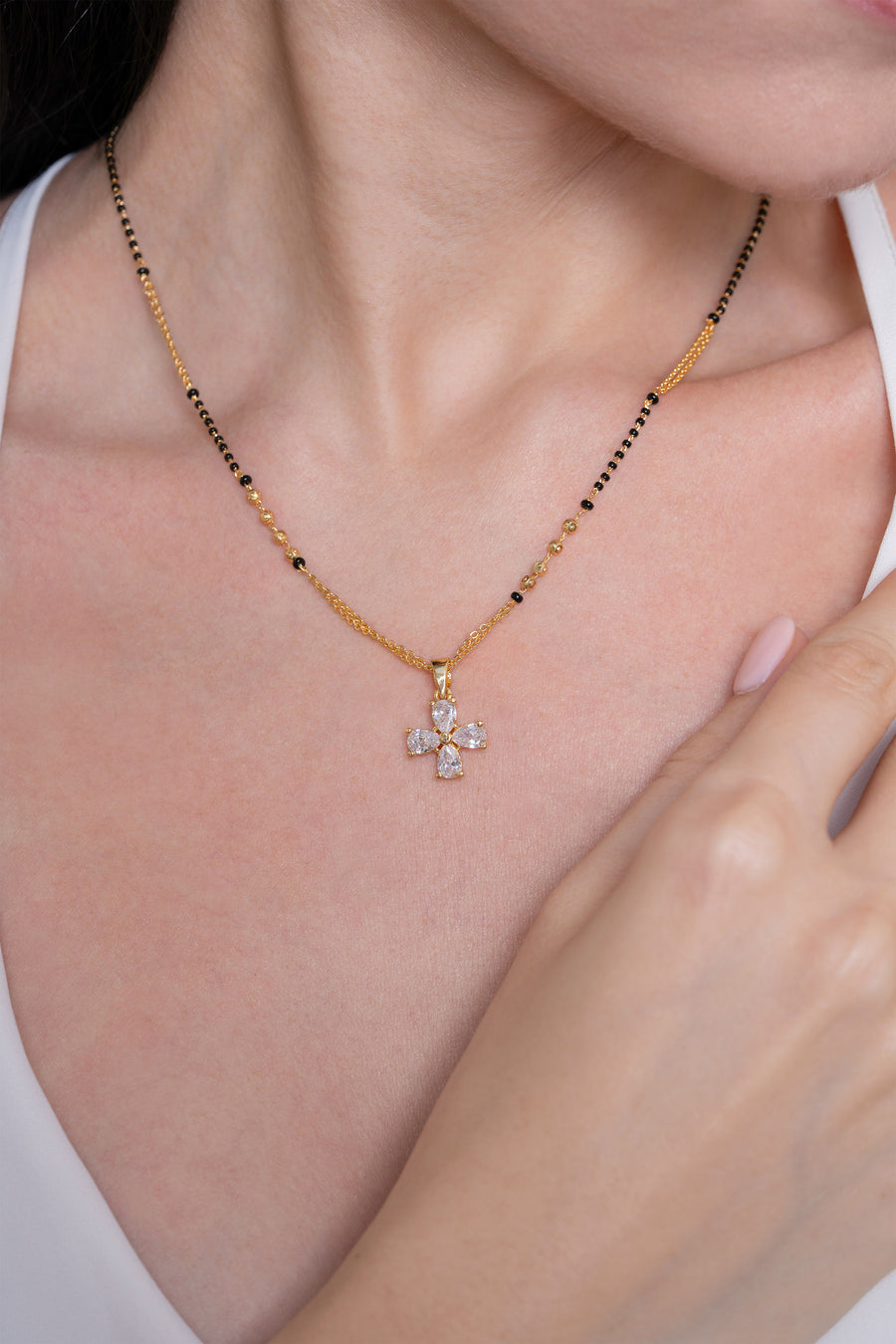 Mira Mangalsutra - 18K Gold Plated image 2