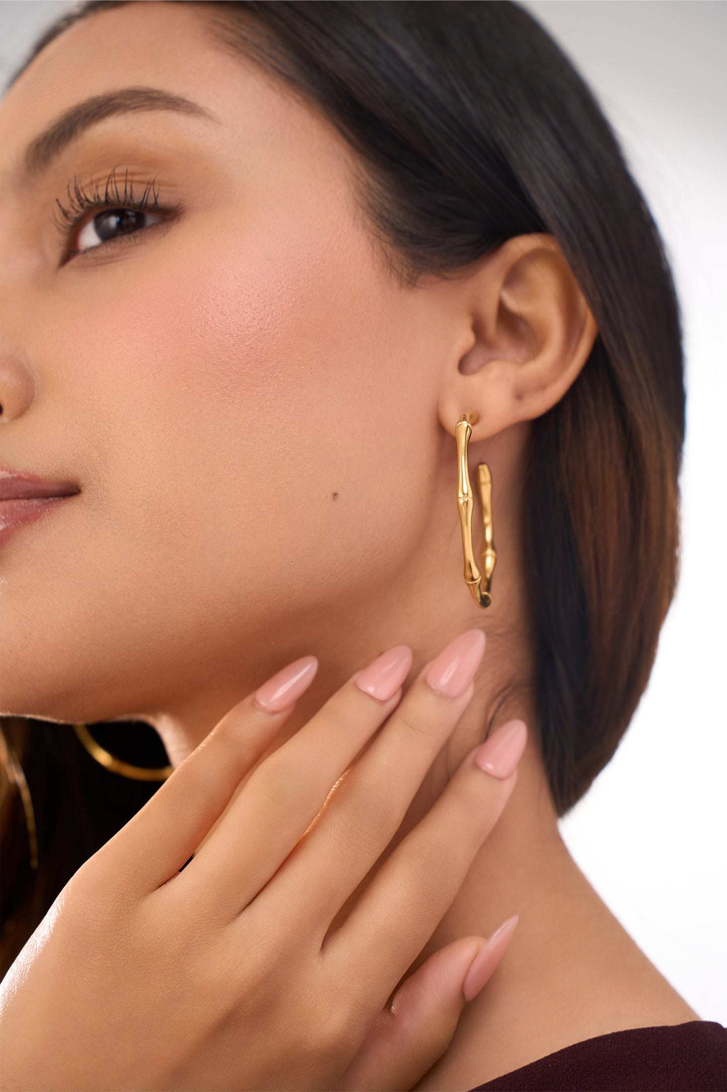 Maisie Hoops - 18K Gold Plated