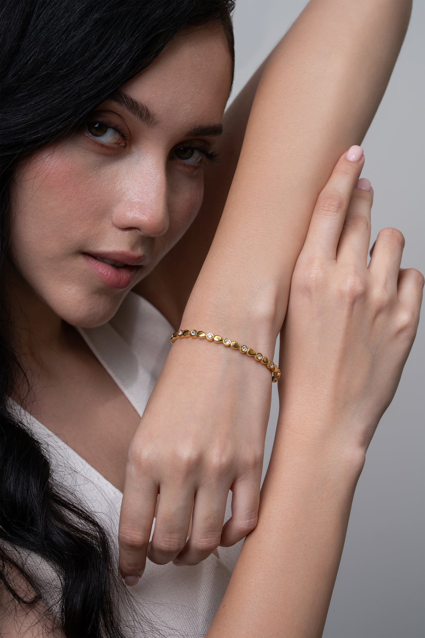 Esther Bangle - 18K Gold Plated