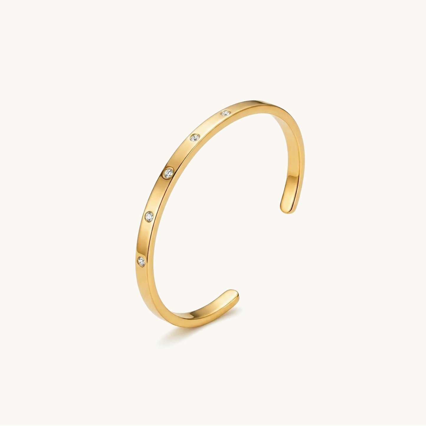 Aiko Cuff – 18K Gold Plated