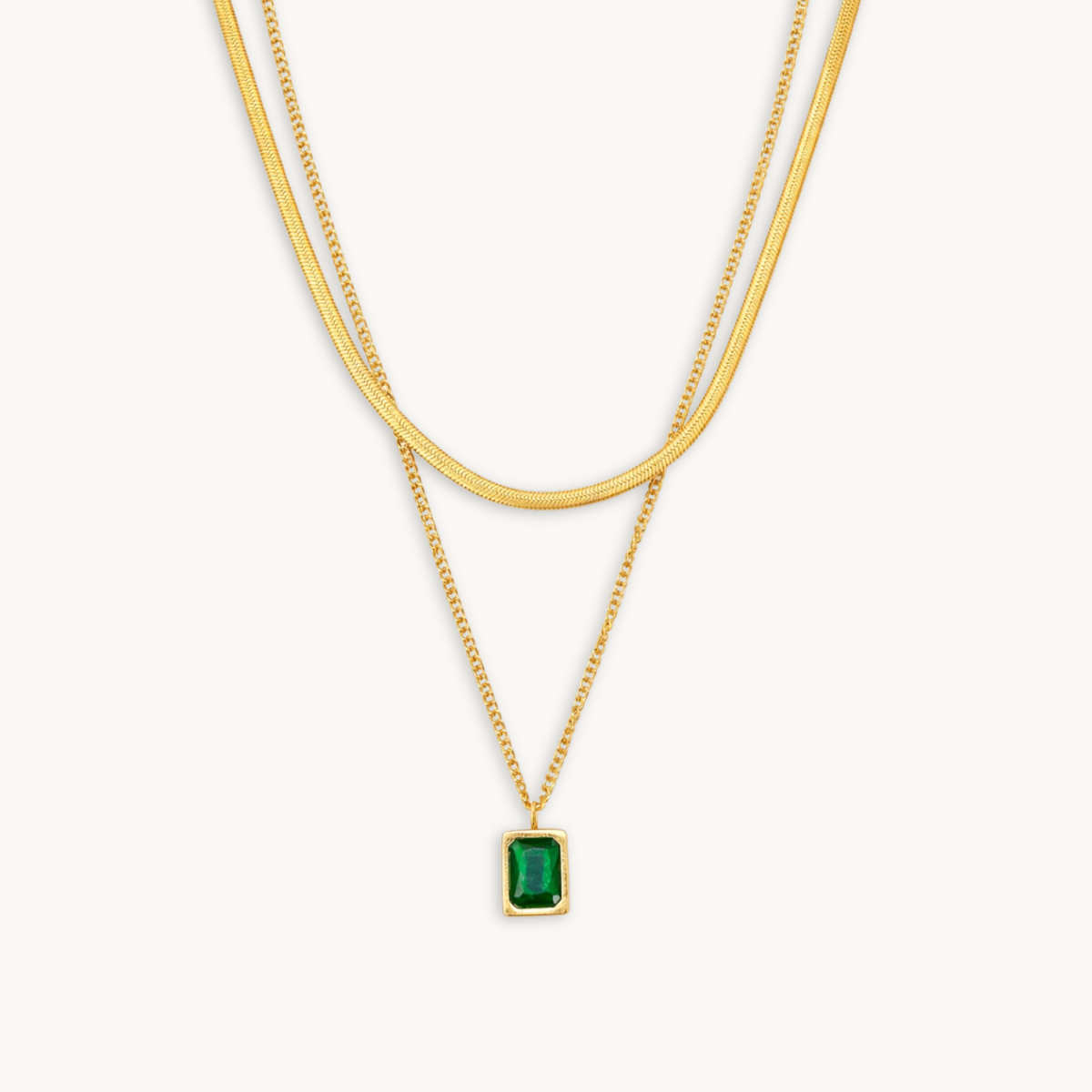 Carol Necklace – 18K Gold Plated image 1