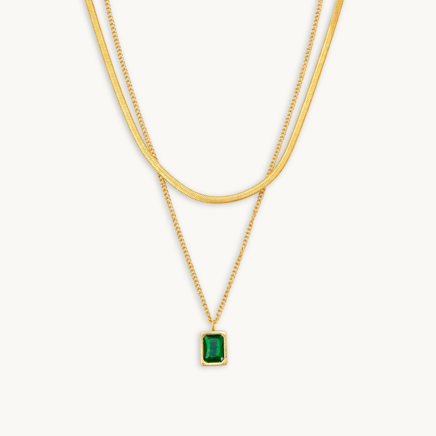 Carol Necklace – 18K Gold Plated