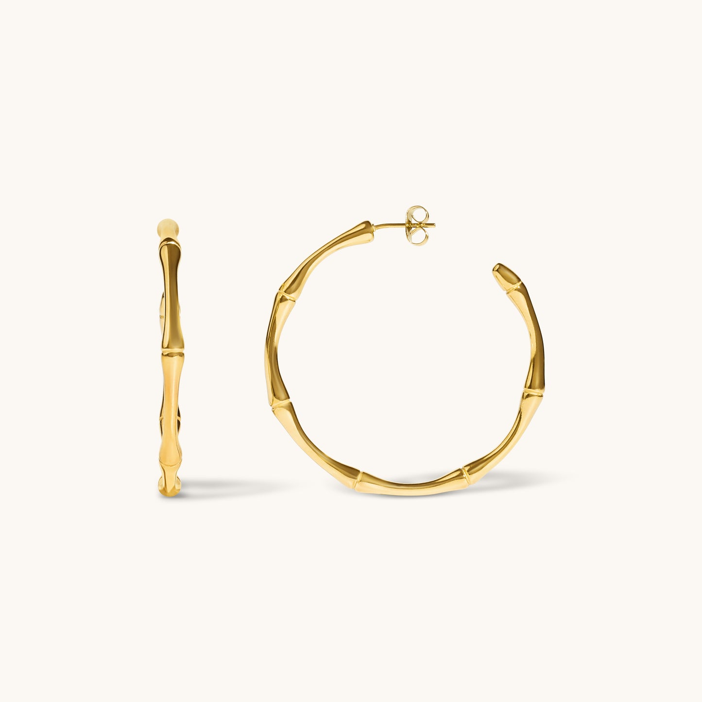 Maisie Hoops - 18K Gold Plated