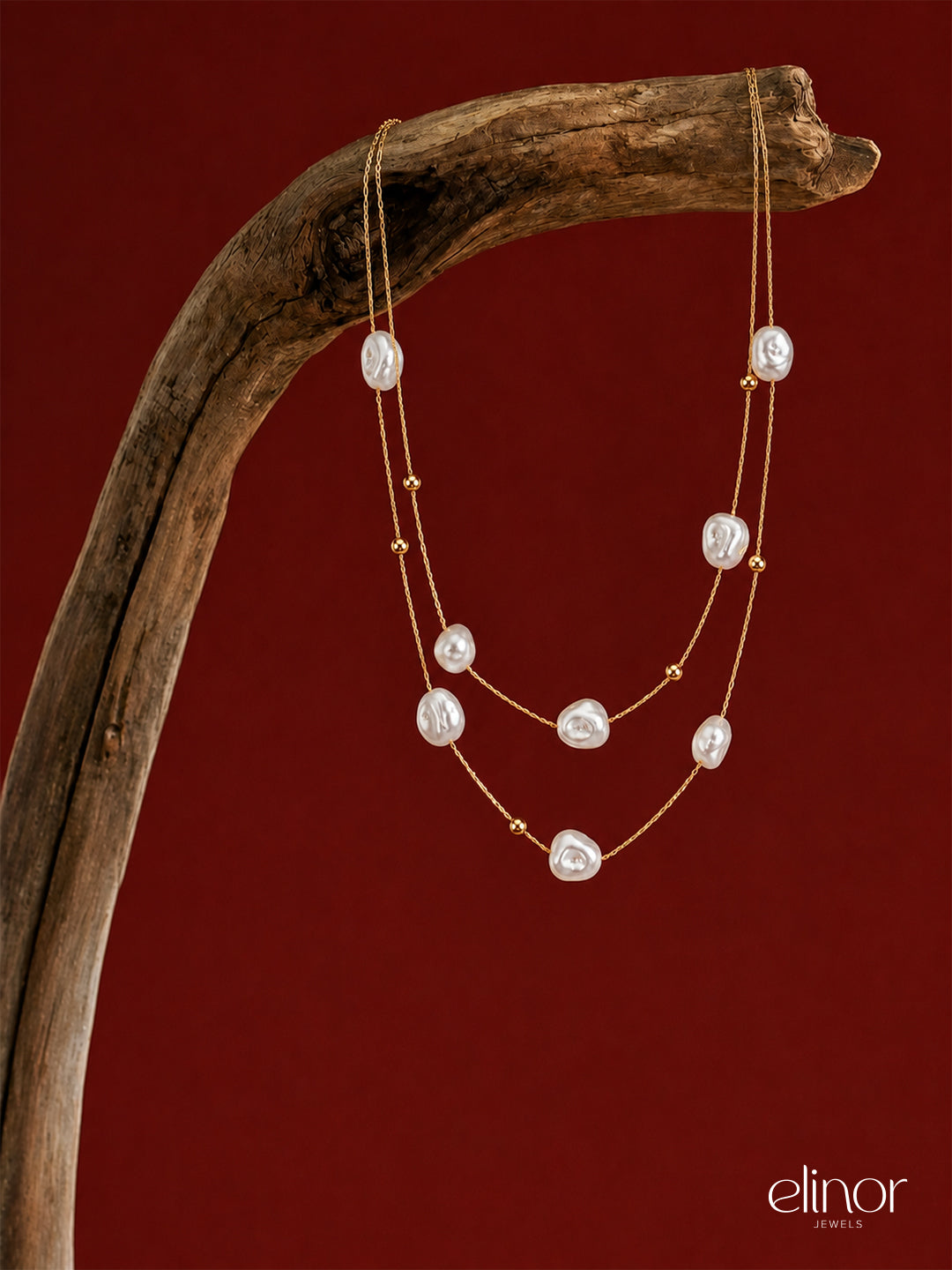 Marina Layered Necklace - 18K Gold Plated
