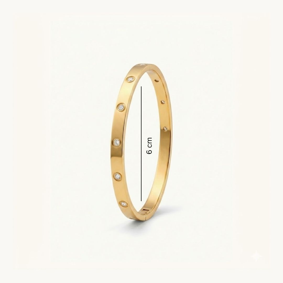 Flicker Cuff - 18K Gold Plated