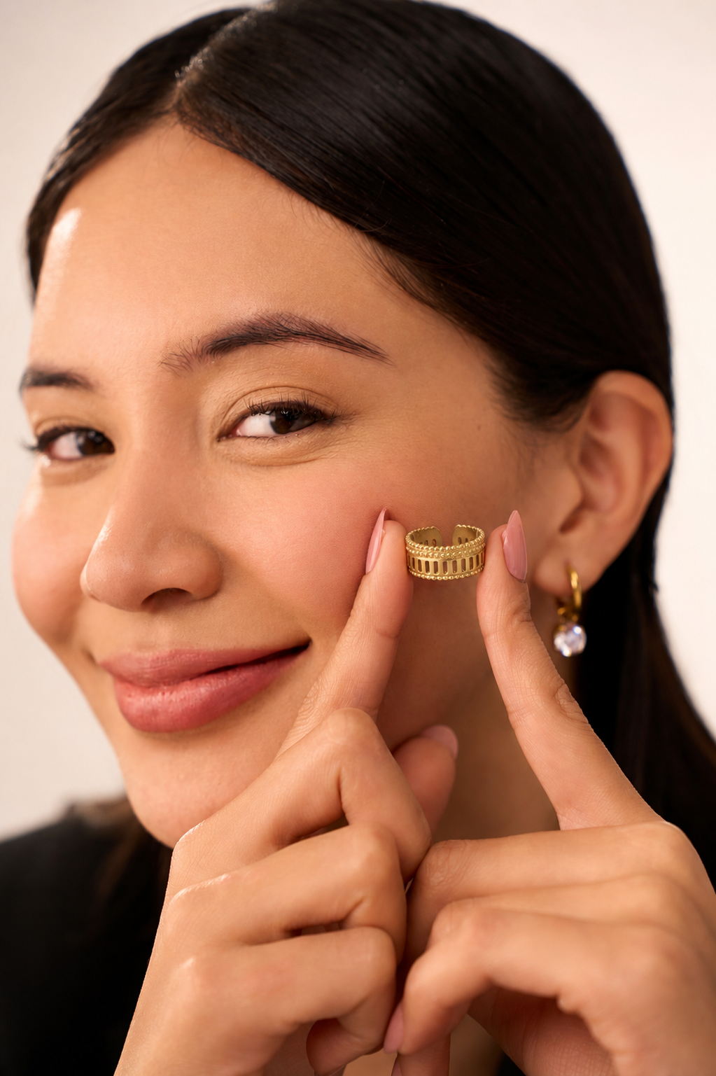 Gemma Ring – 18K Gold Plated