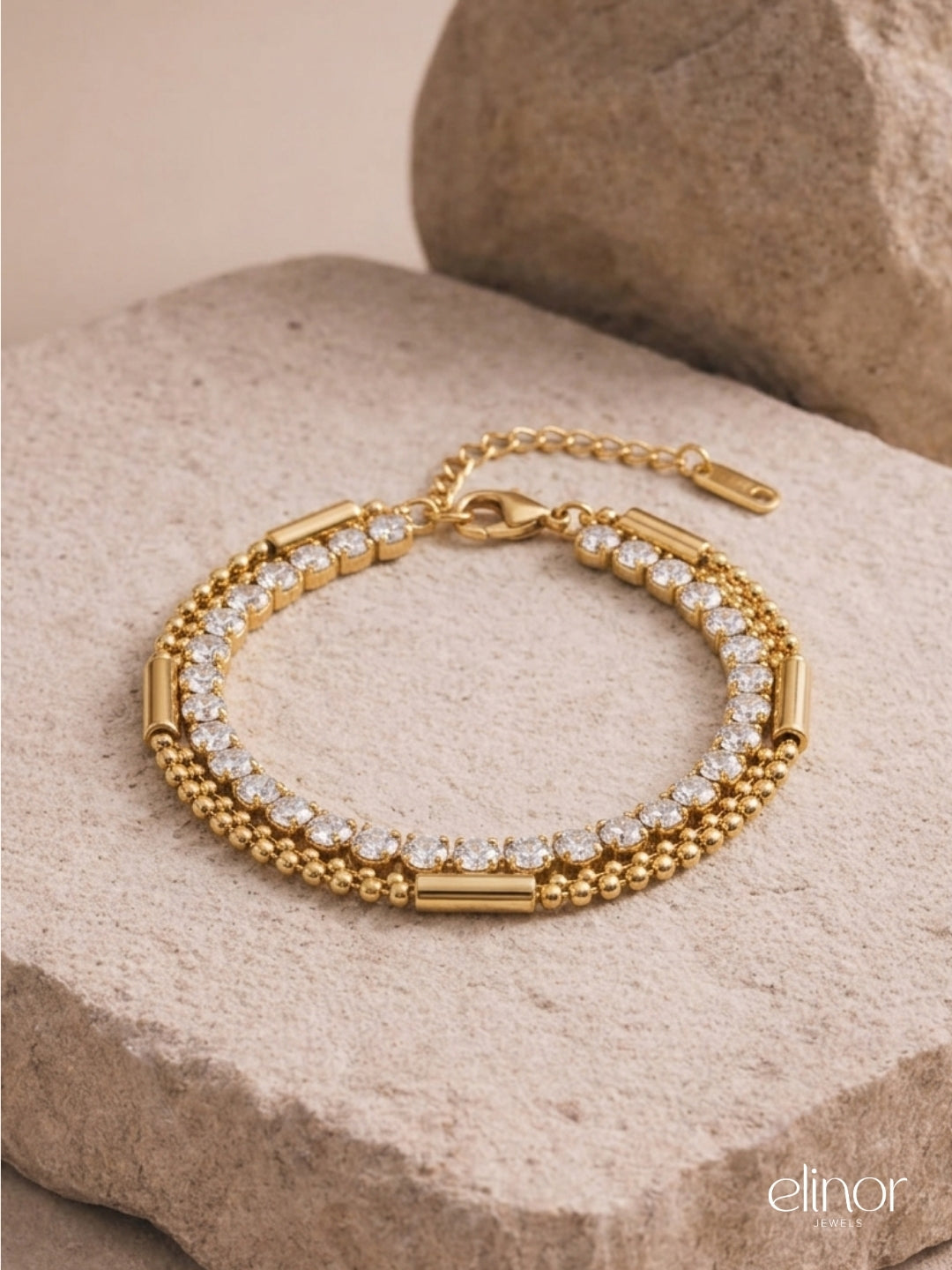 Gleam bracelet - 18k Gold Plated image 5