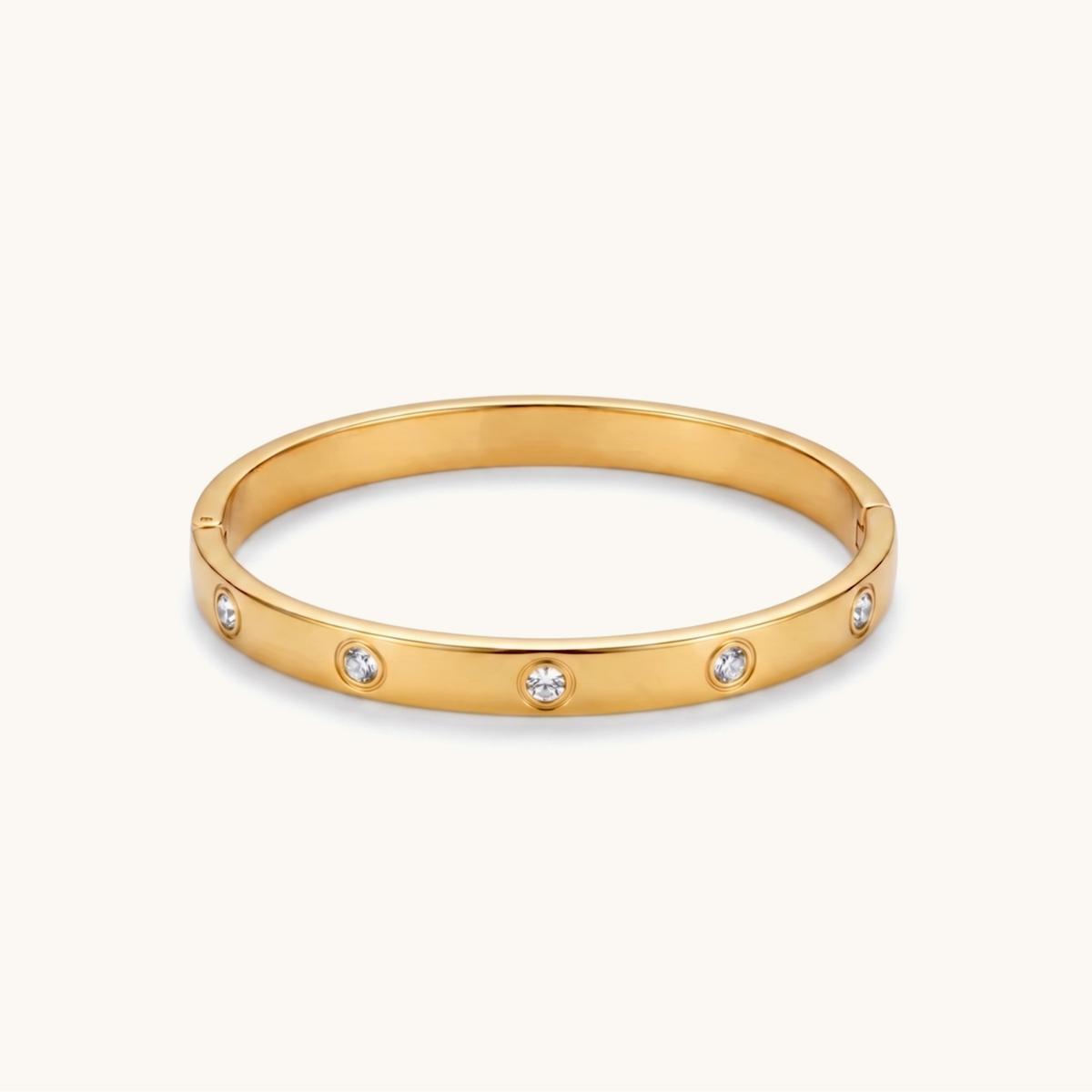 Glowline Cuff – 18K Gold Plated image 1
