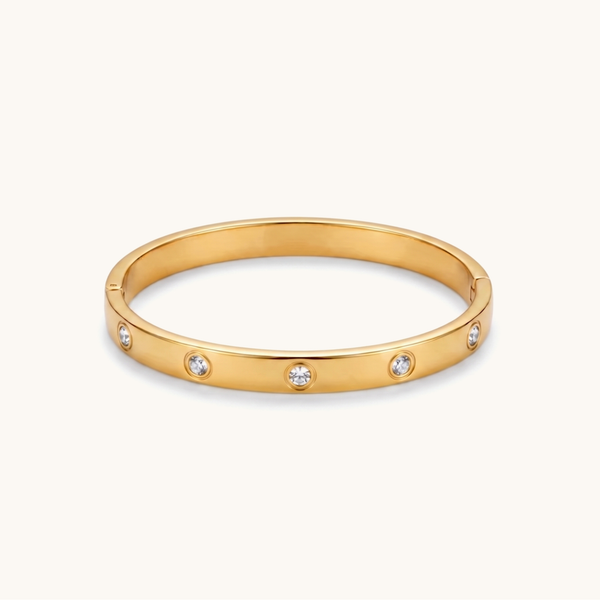 Glowline Cuff – 18K Gold Plated
