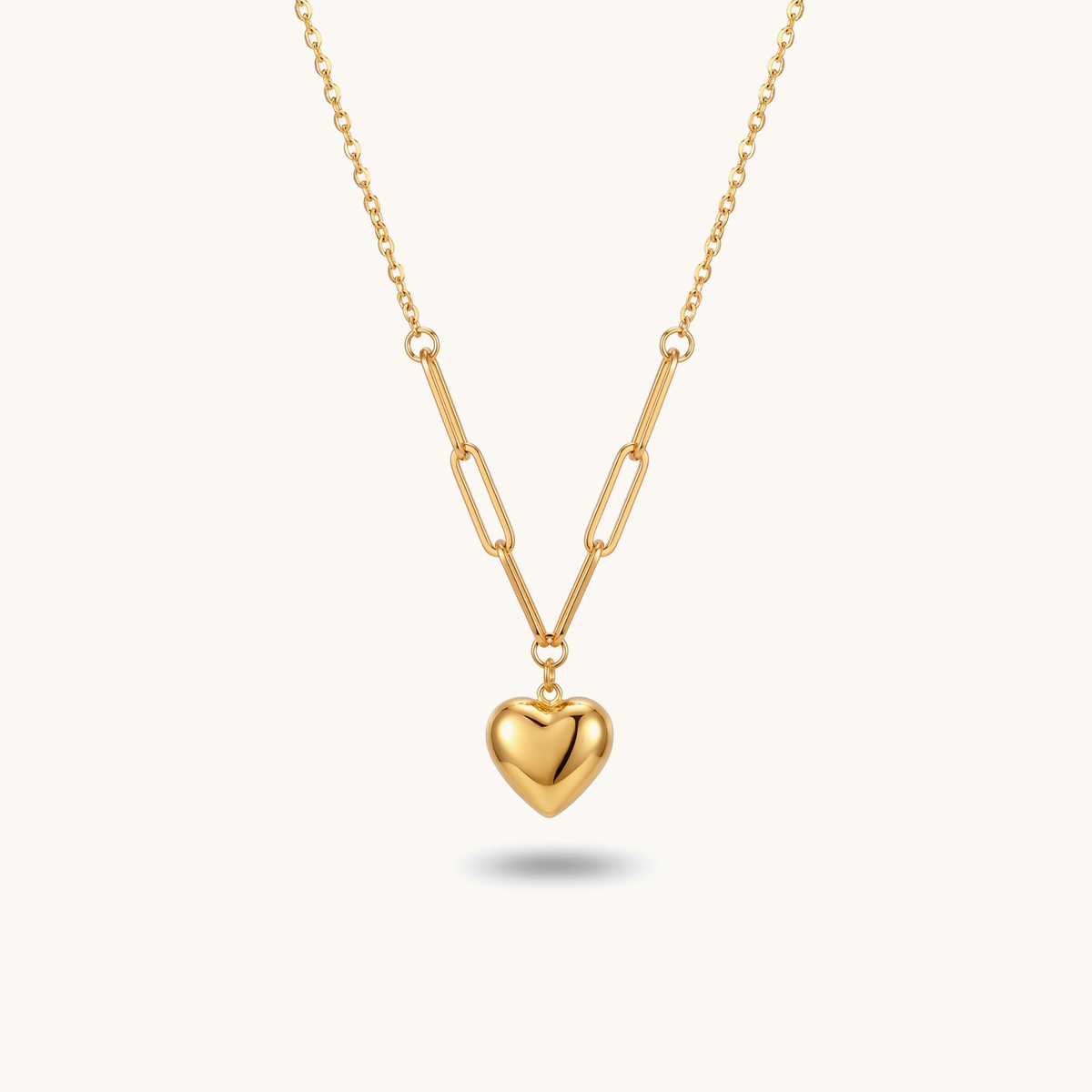 Golden Drip Necklace - 18k Gold Plated image 1