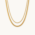 Gold Layer Necklace - 18K Gold Plated