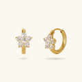Flower Huggies - 18K Gold Plated