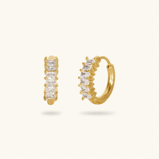 Elana Huggies - 18K Gold Plated