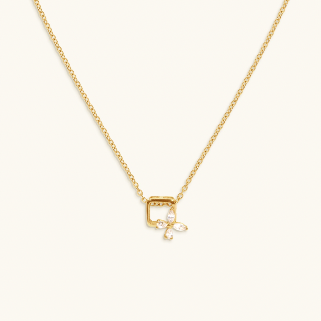 Tessie Necklace - 18K Gold Plated