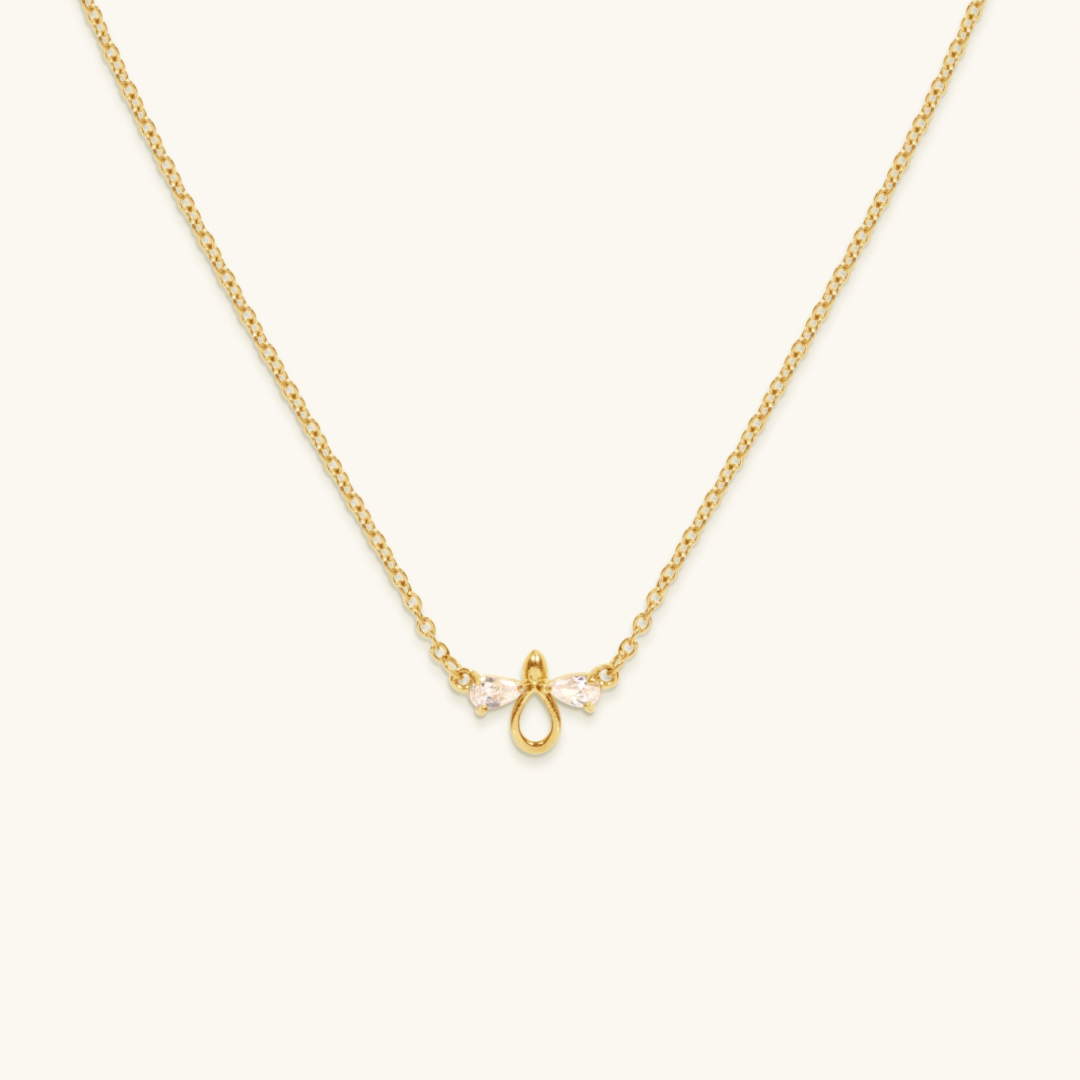 Bee Necklace - 18K Gold Plated