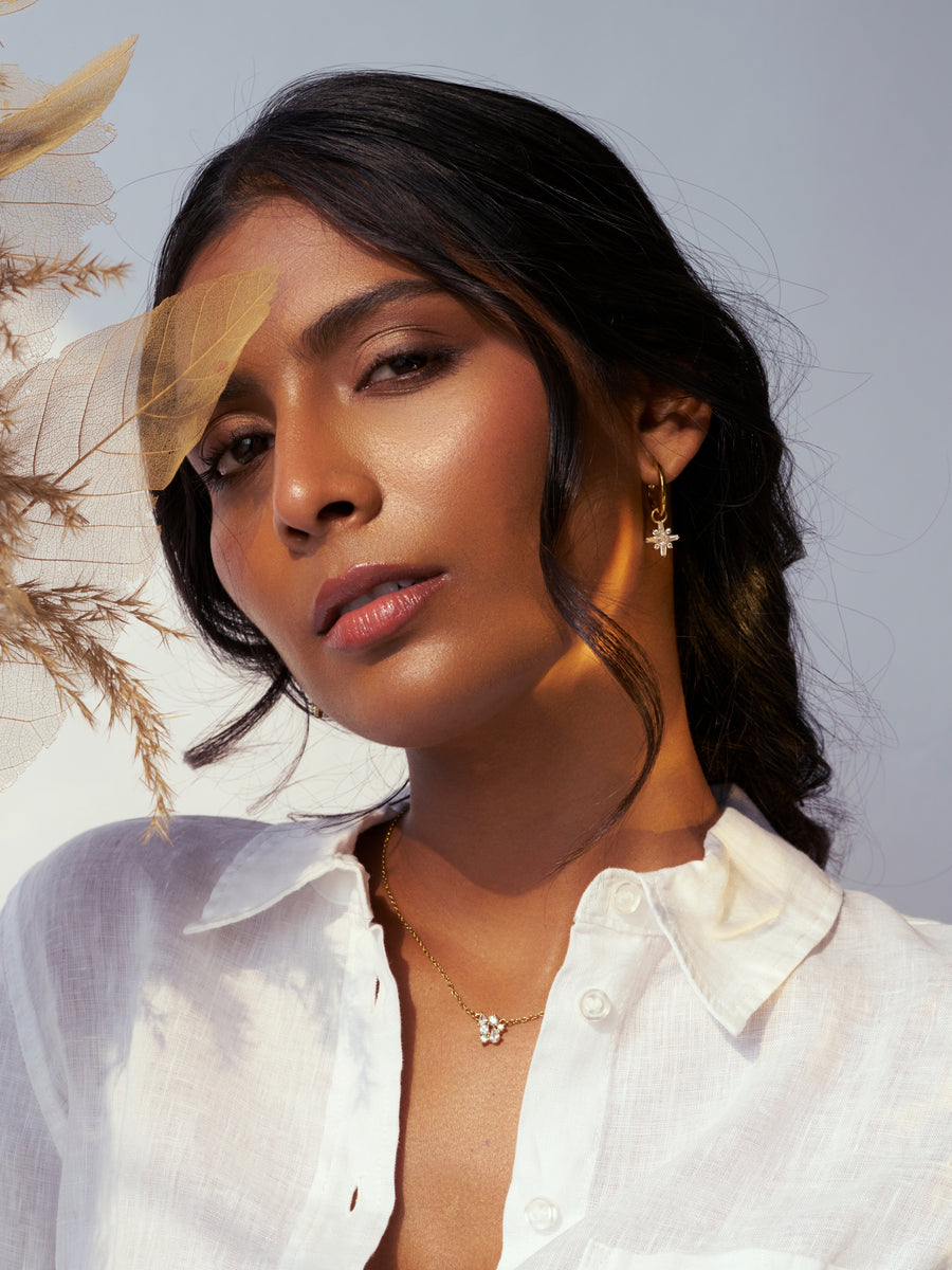 Emma Earrings - 18K Gold Plated image 4
