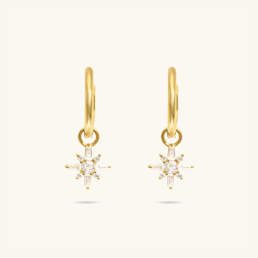 Emma Earrings - 18K Gold Plated