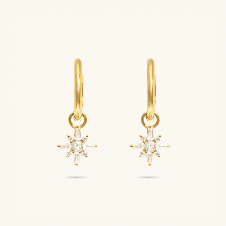 Emma Earrings - 18K Gold Plated image 1