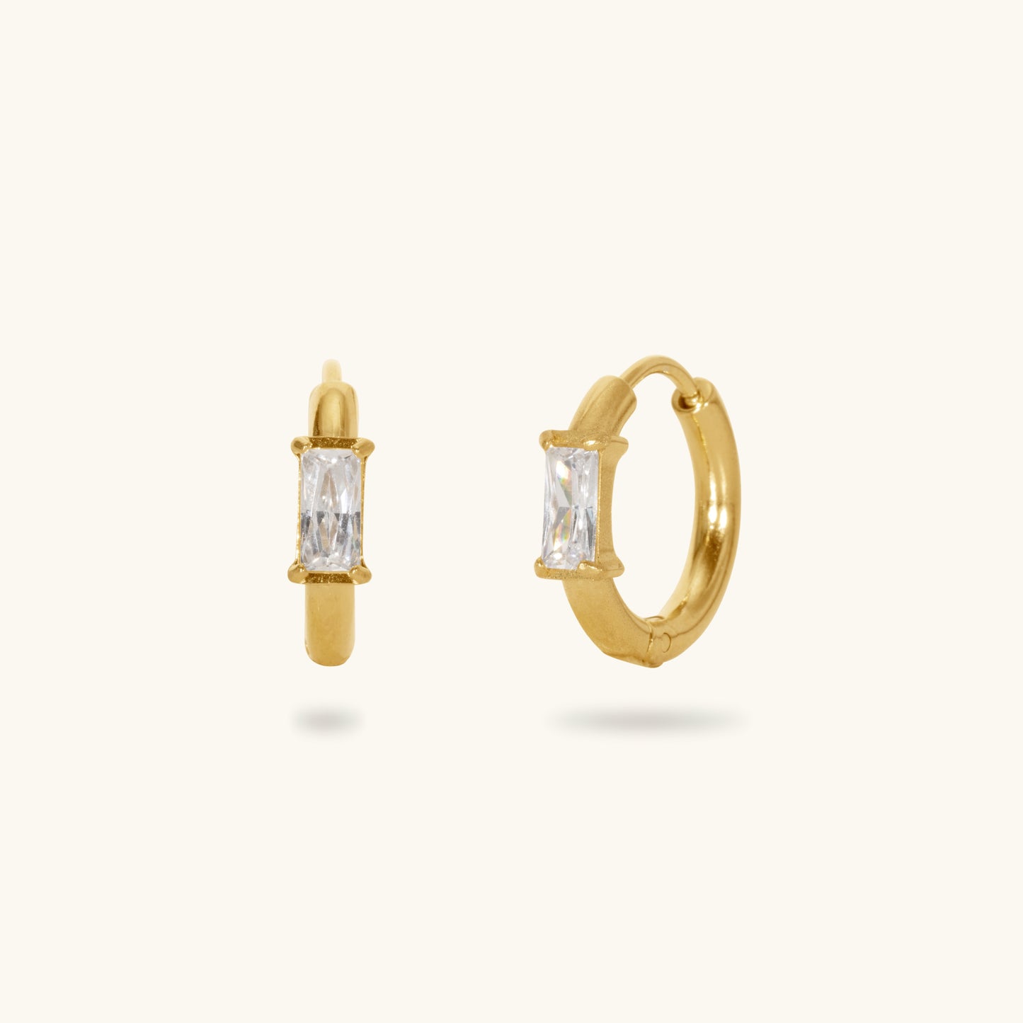 Daisy Huggies- 18K Gold Plated