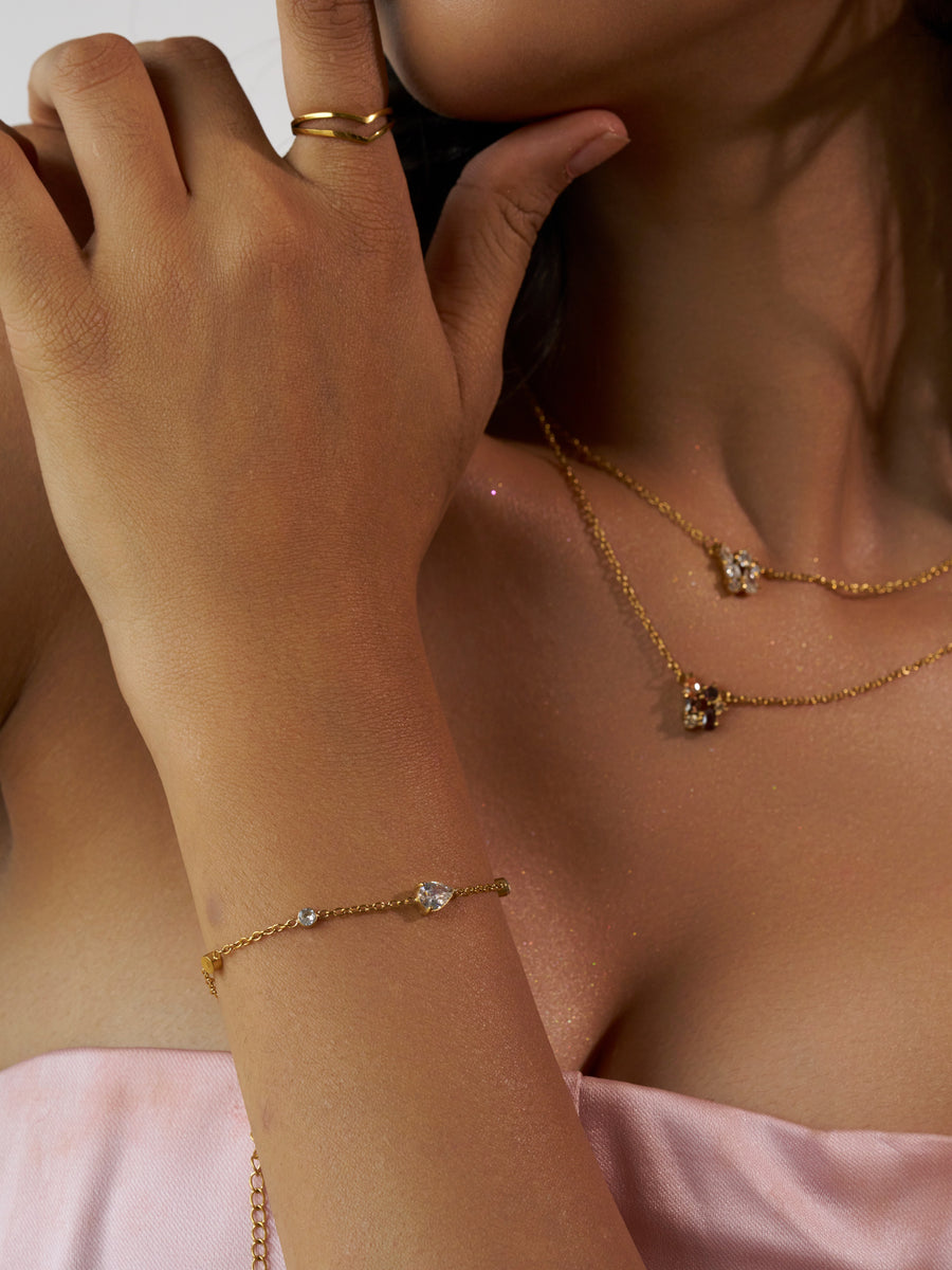 Risa Bracelet - 18K Gold Plated image 4
