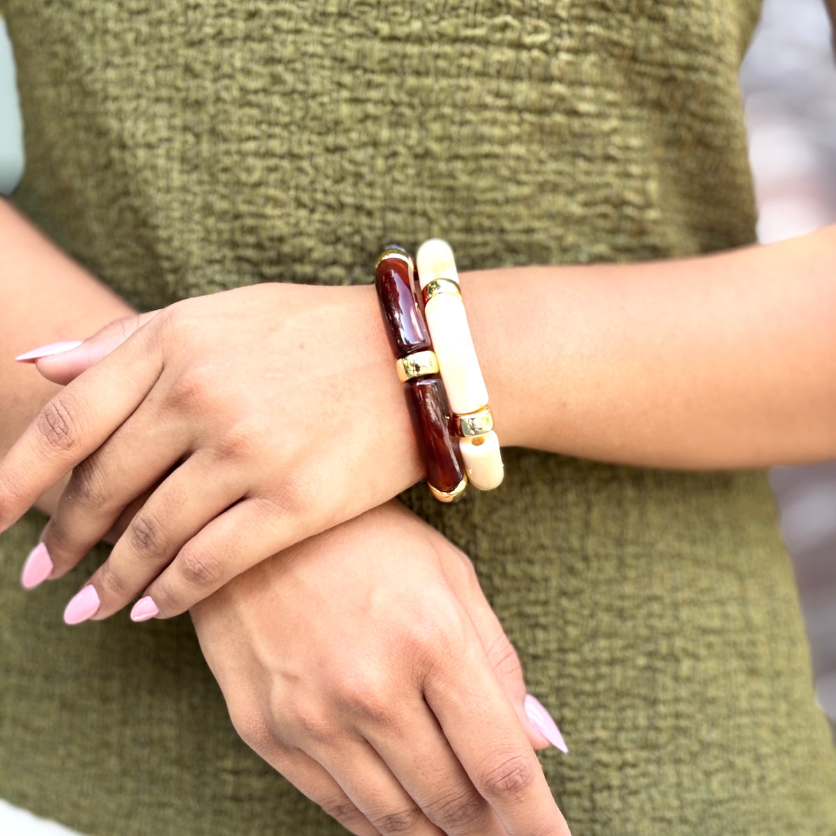 Desert Sand Bracelet - 18K Gold Plated image 5