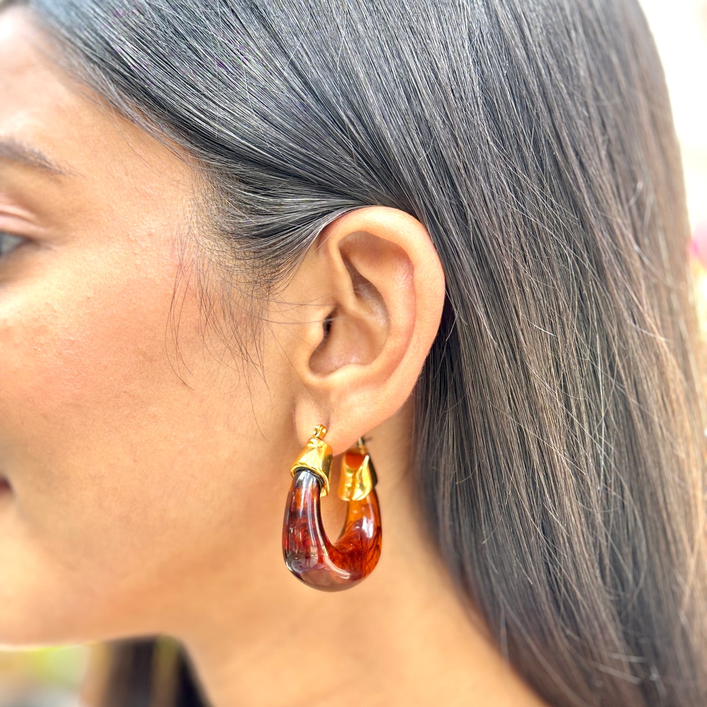 Sienna Hoops - 18K Gold Plated