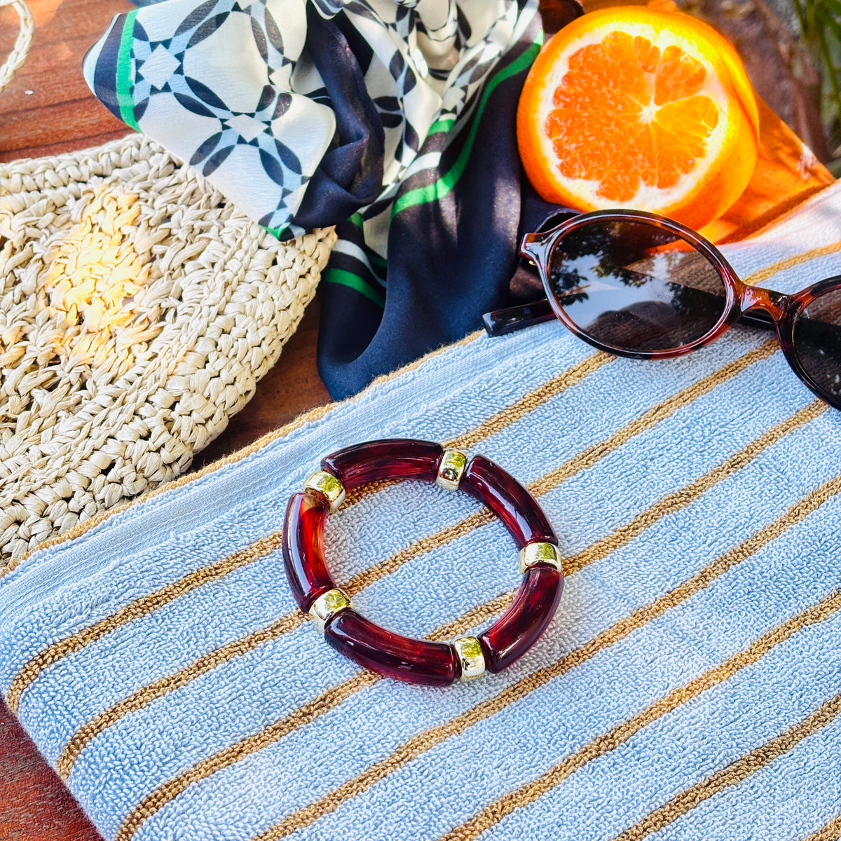 Desert Sand Bracelet - 18K Gold Plated image 6