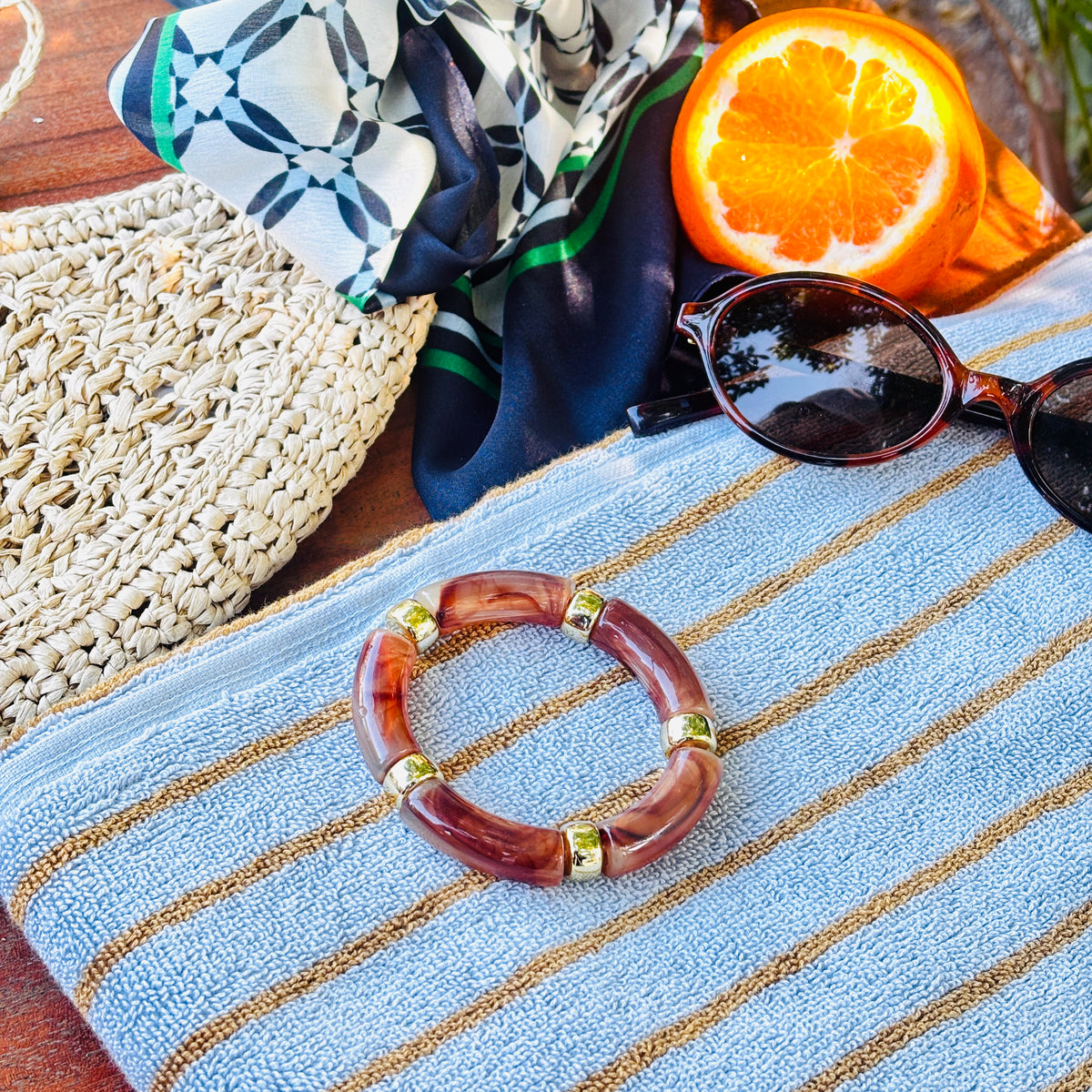 Golden Sand Bracelet - 18K Gold Plated image 6