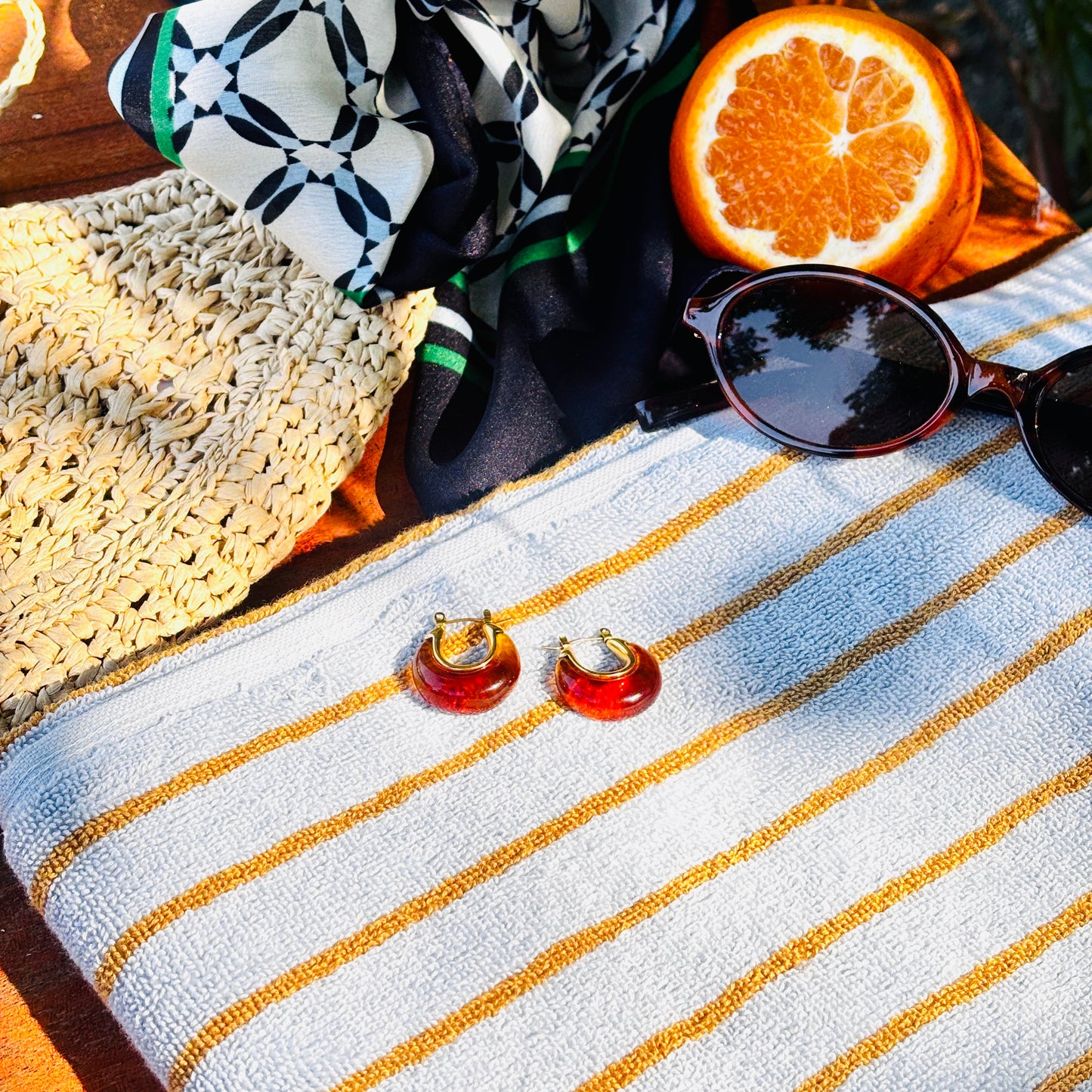 Aura Hoops - 18K Gold Plated