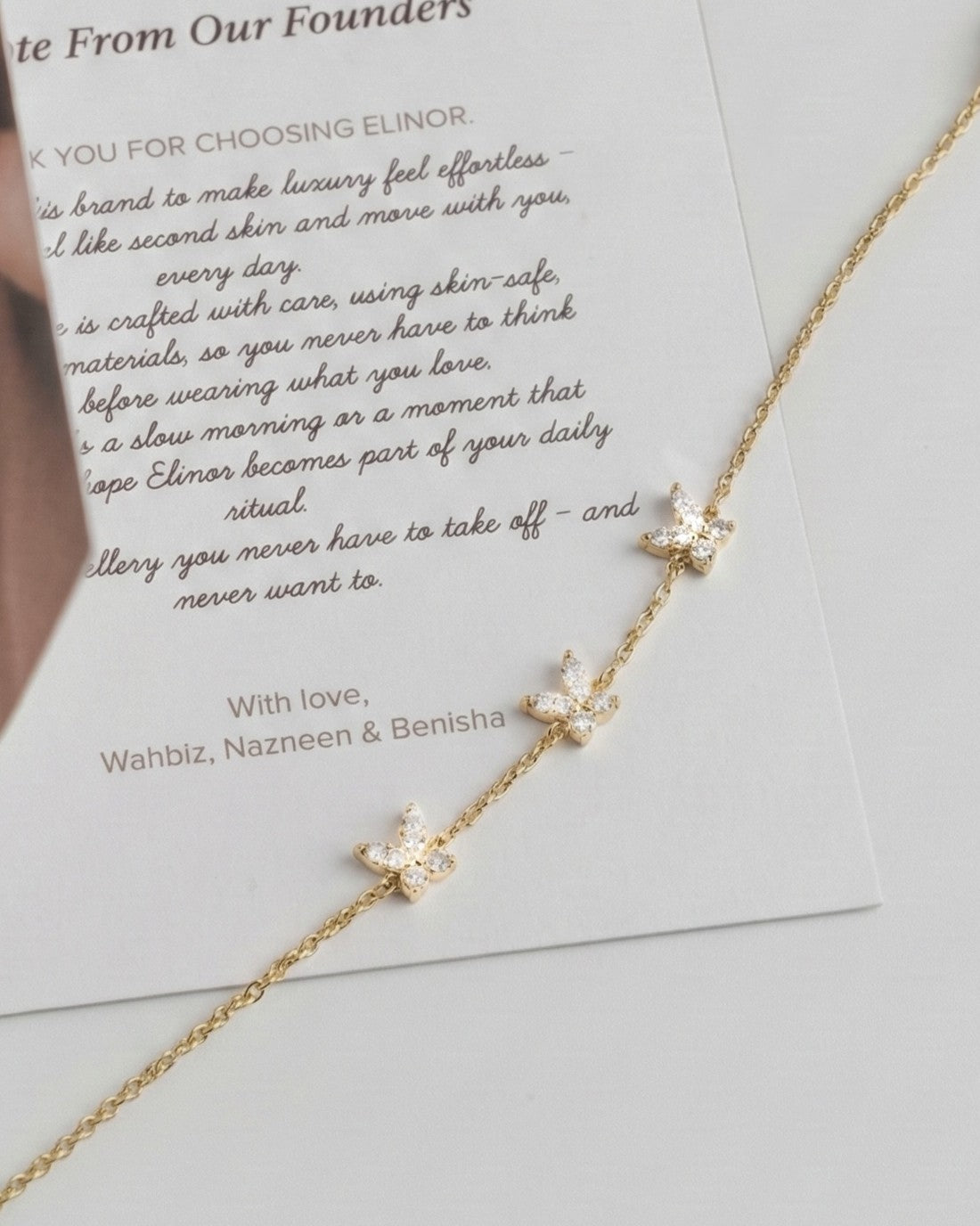 Evelyn Bracelet - 18k Gold plated