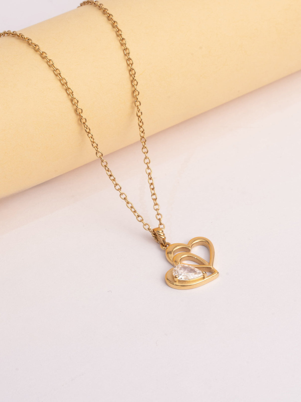 Larissa Necklace- 18K Gold Plated image 3