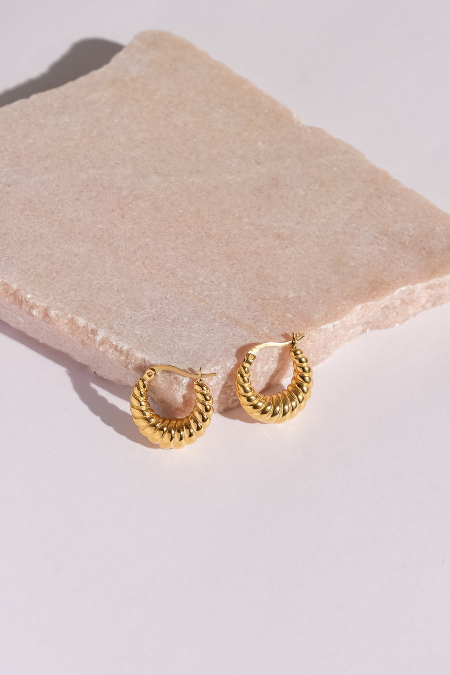 Effie Hoops - 18K Gold Plated image 3