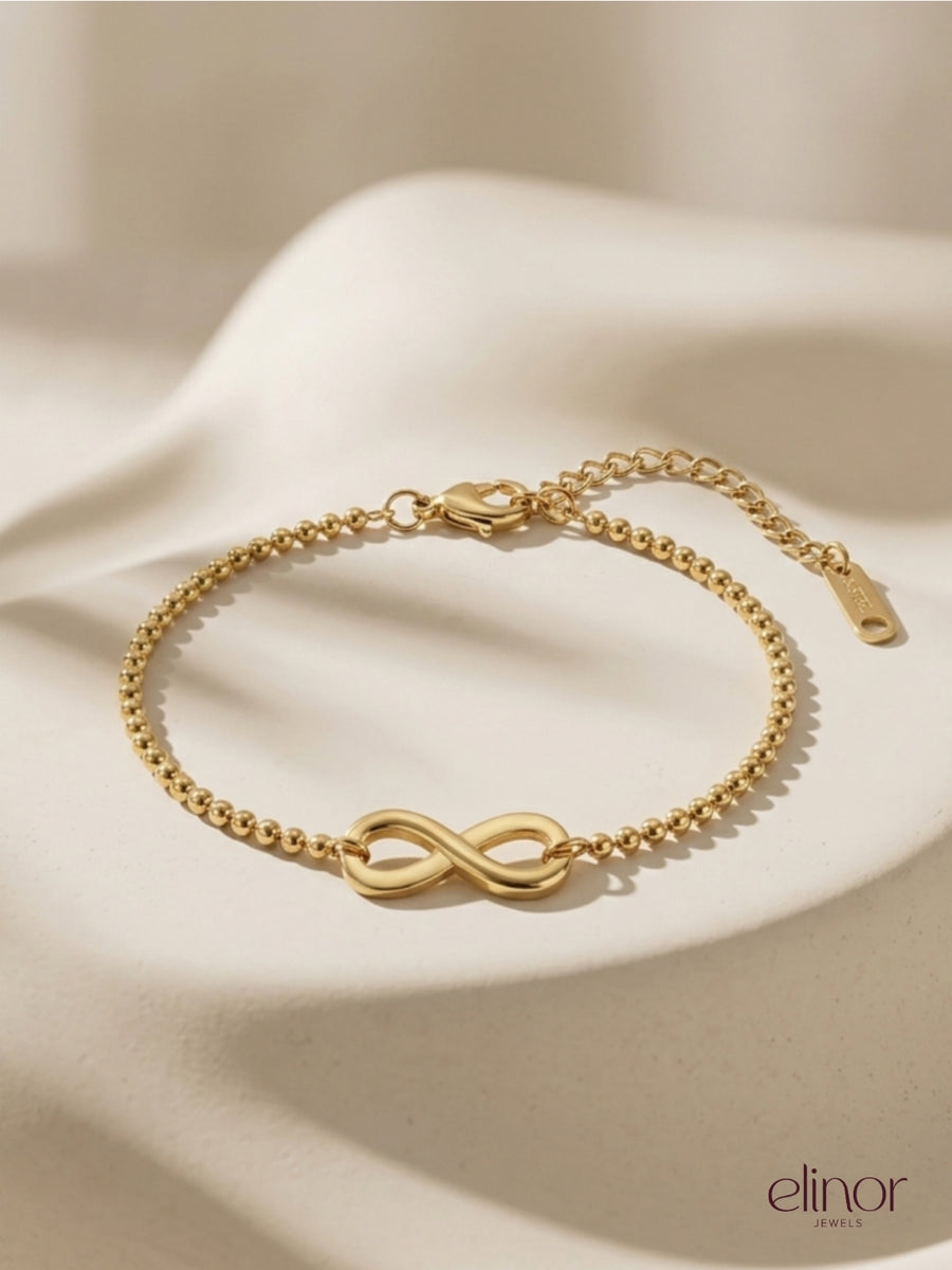 Infinite Flow Bracelet - 18k Gold Plated image 2