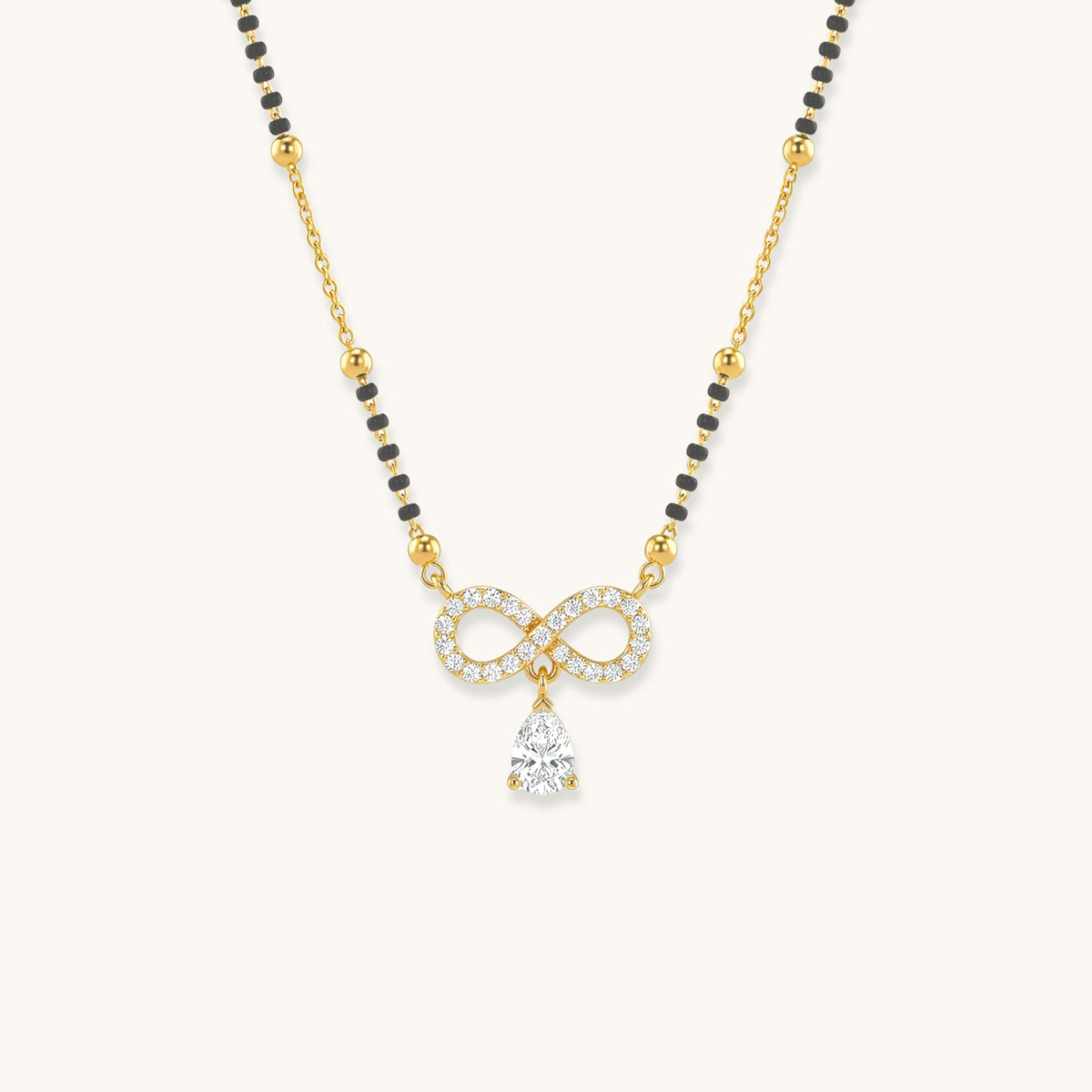 Infinity Mangalsutra - 18K Gold Plated image 2