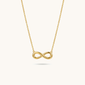 Infinity Loop Necklace – 18K Gold Plated