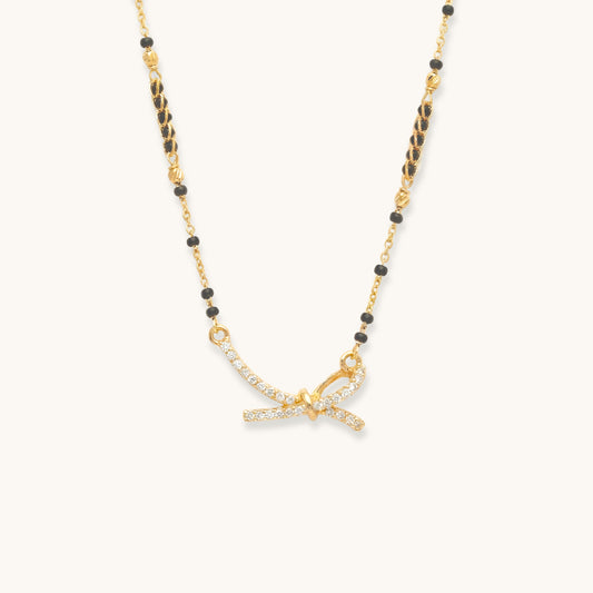 Knot Mangalsutra - 18K Gold Plated