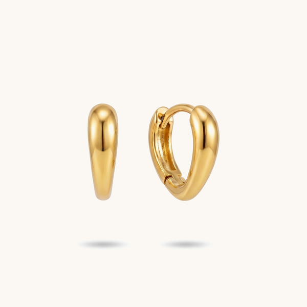 Love loop hoops – 18K Gold Plated
