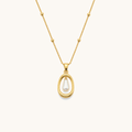 Lullaby Pearl Necklace - 18K Gold Plated