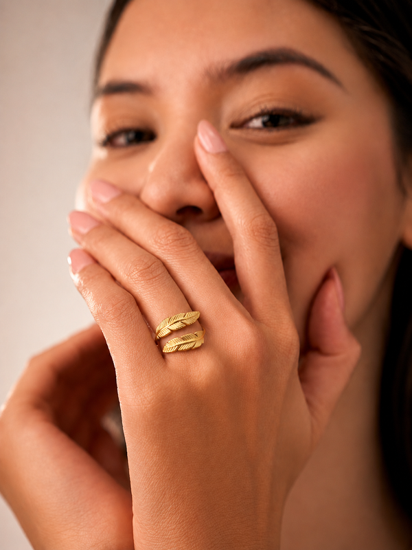 Lydia Ring – 18K Gold Plated