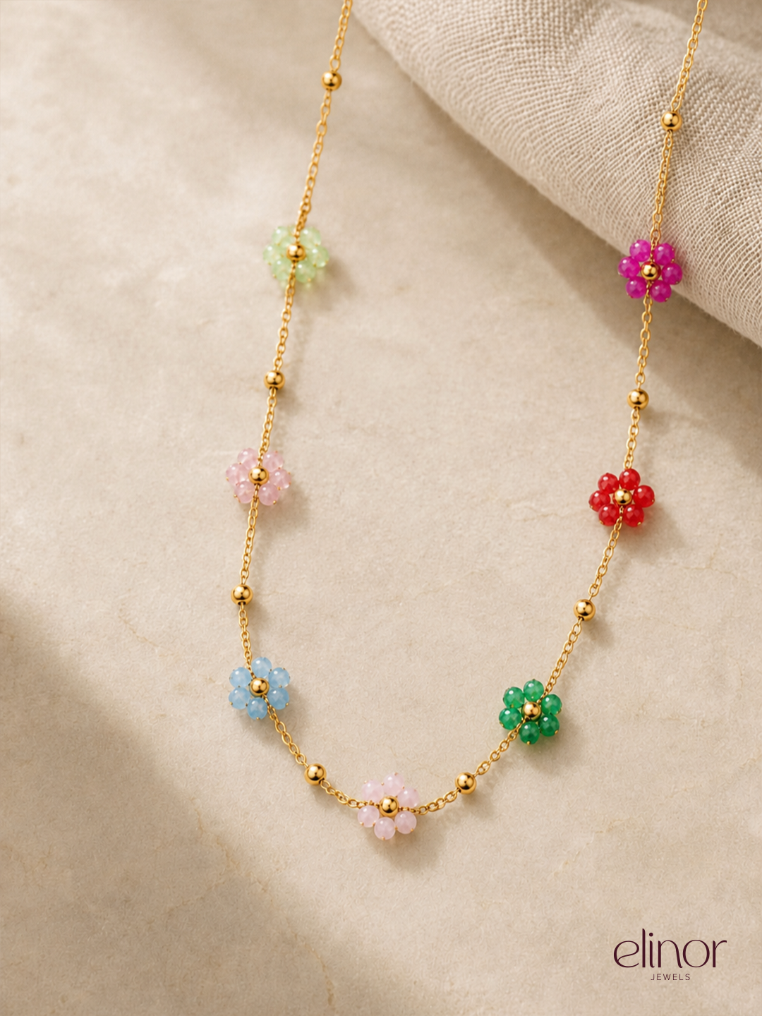Meadow Necklace - 18K Gold Plated