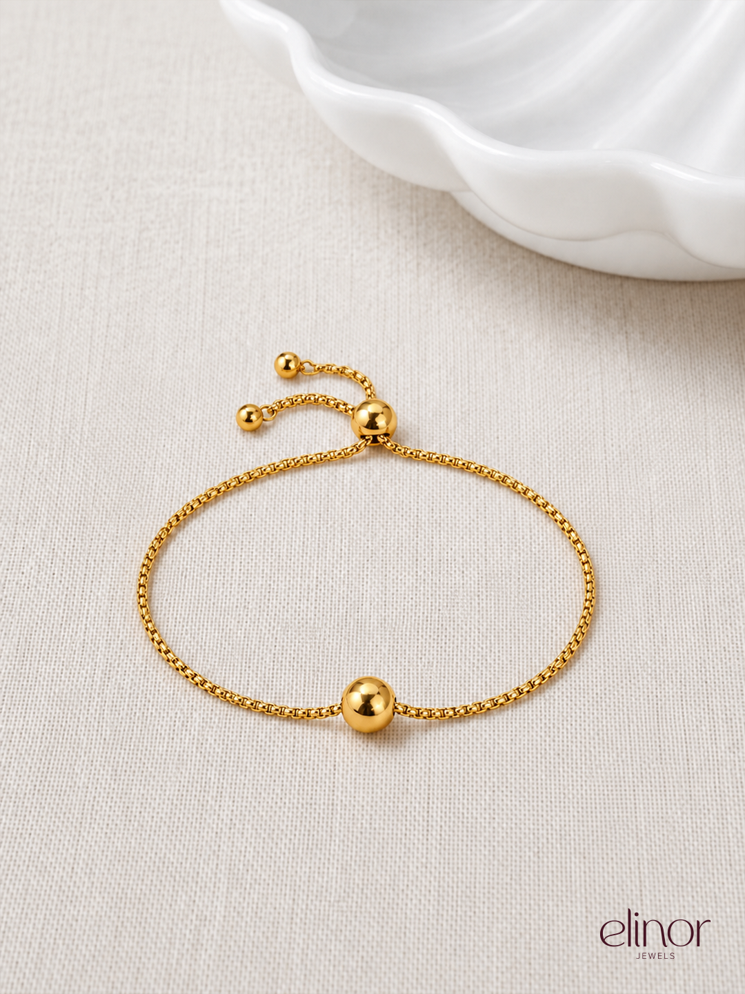 Meren Adjustable Bracelet - 18K Gold Plated image 2