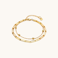 Minimal Gold Bracelet - 18k Gold Plated