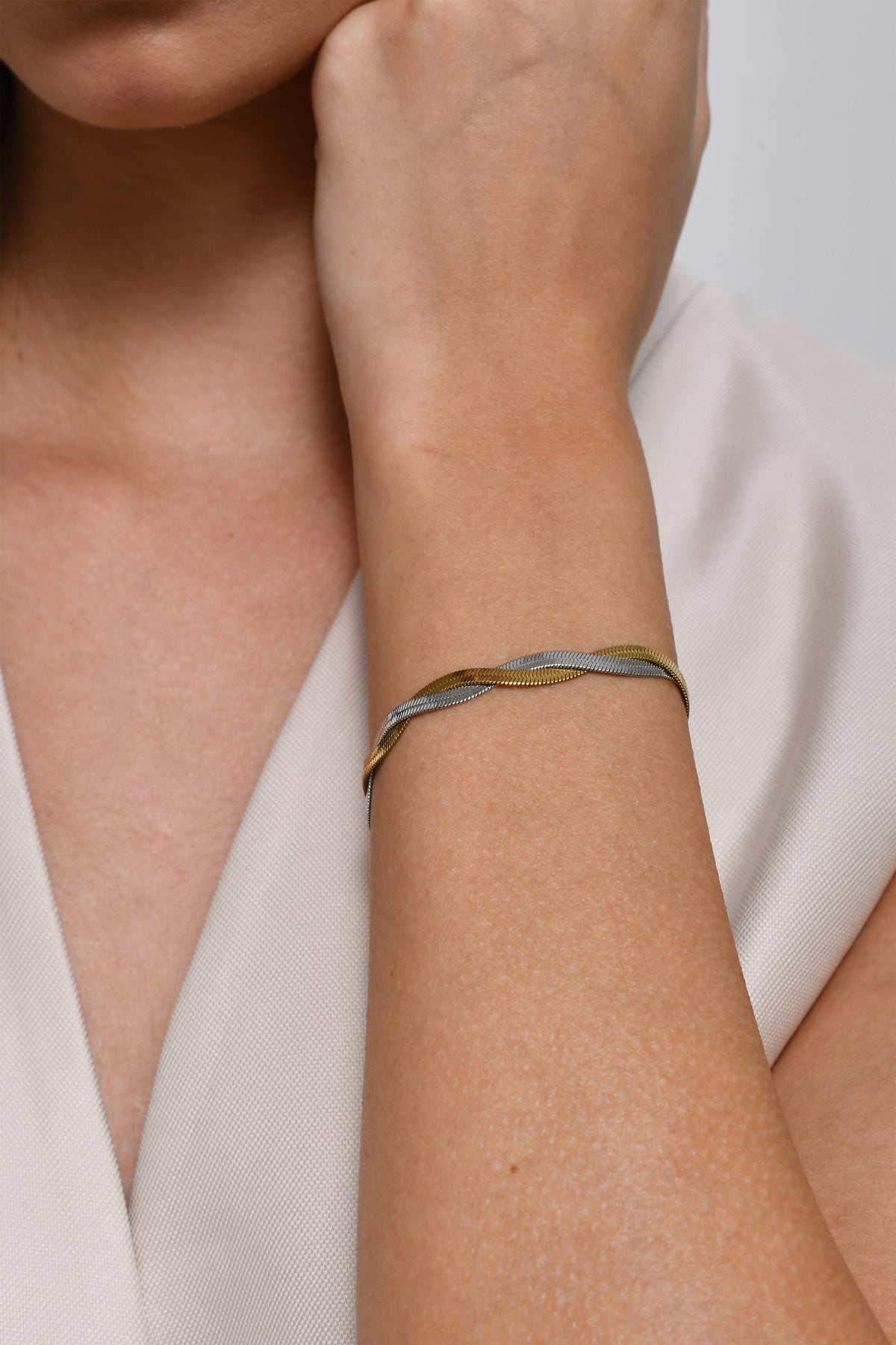 Mix Twist Bracelet - 18K Gold Plated